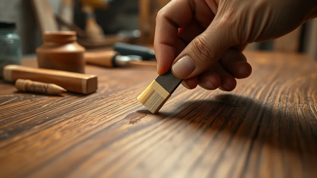 Réparer une rayure profonde sur un meuble en bois : La méthode pro à 0 euro