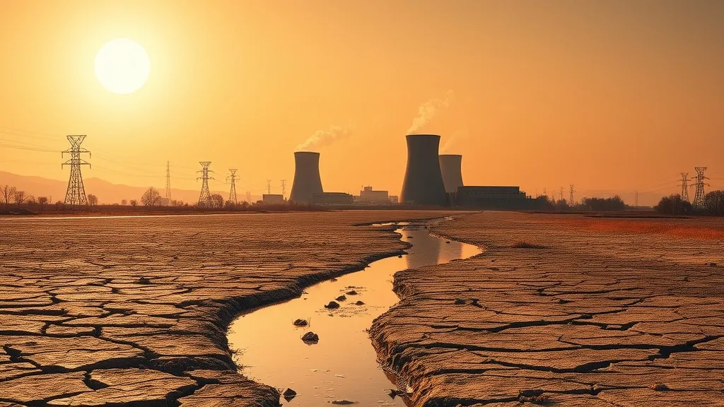 Sécheresse et nucléaire : quand les fleuves à sec forcent l'arrêt des réacteurs